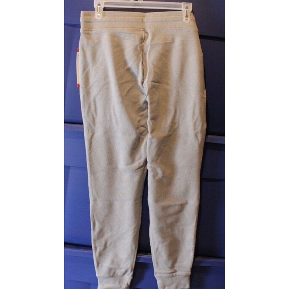 Marc New York Women's Ribbed Knit Soft Slim Jogger Pants, Cement Gray XXL - Picture 2 of 3